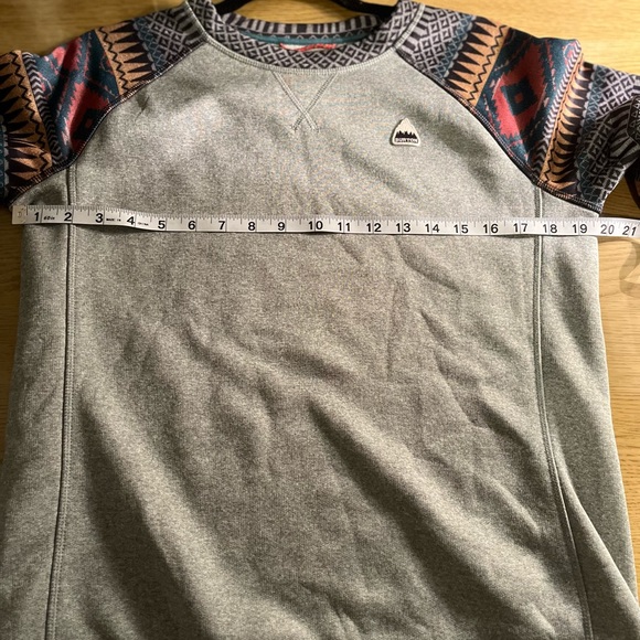 Burton Oak Crewneck Sweater Sweatshirt Fleece Sz S - Picture 13 of 14